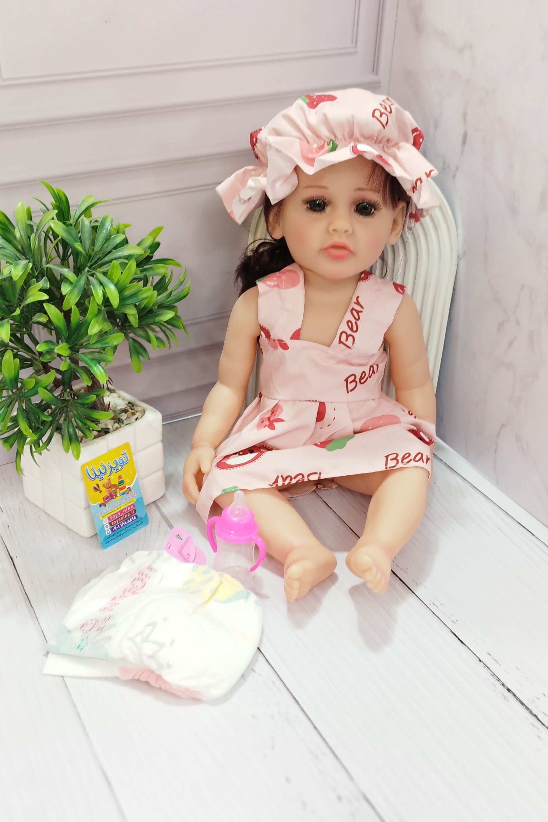 عروسک هوشمند سیلیکونی