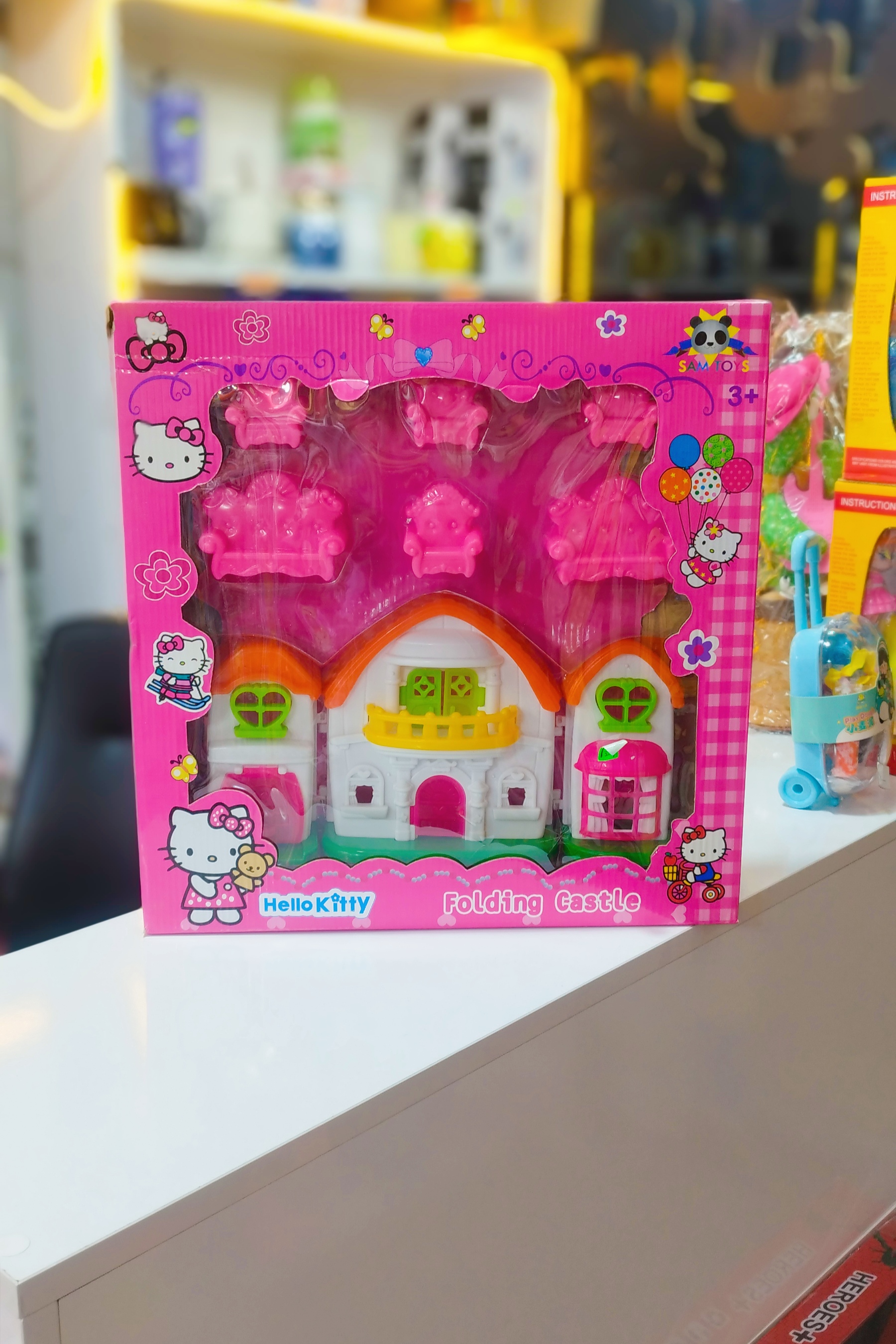 ست کلبه مدل کیتی 9 تیکه جعبه ایی