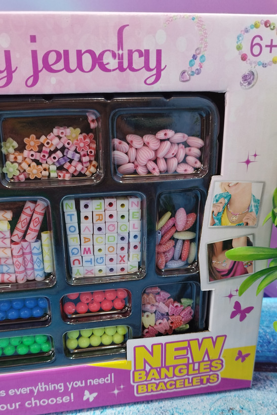 پک دست بند و گردنبند ساز با مهره خارجی
