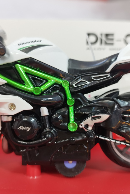 ماکت موتور مدلDIE CAST موزیکال برند ZXY