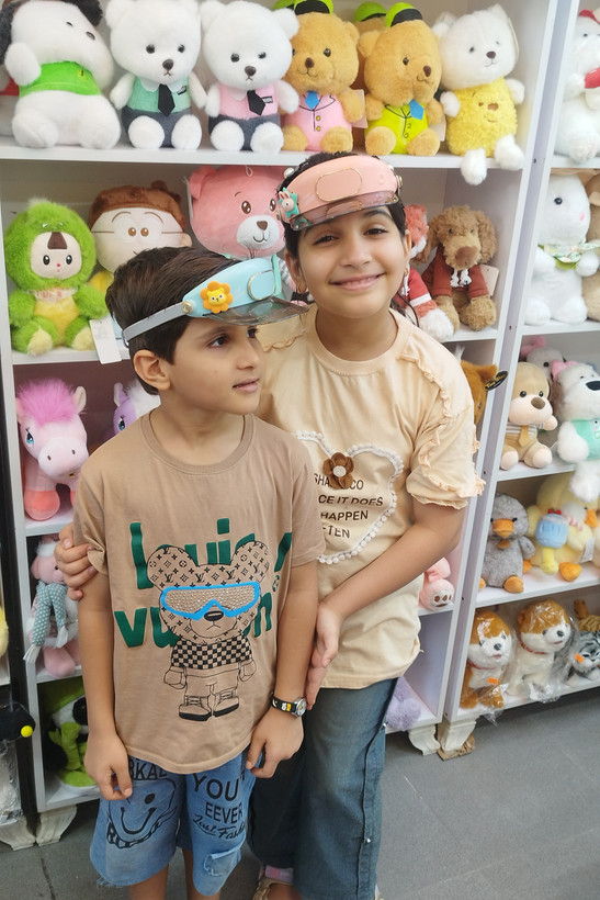 پنکه کلاه دار شارژی خارجیCool Summer