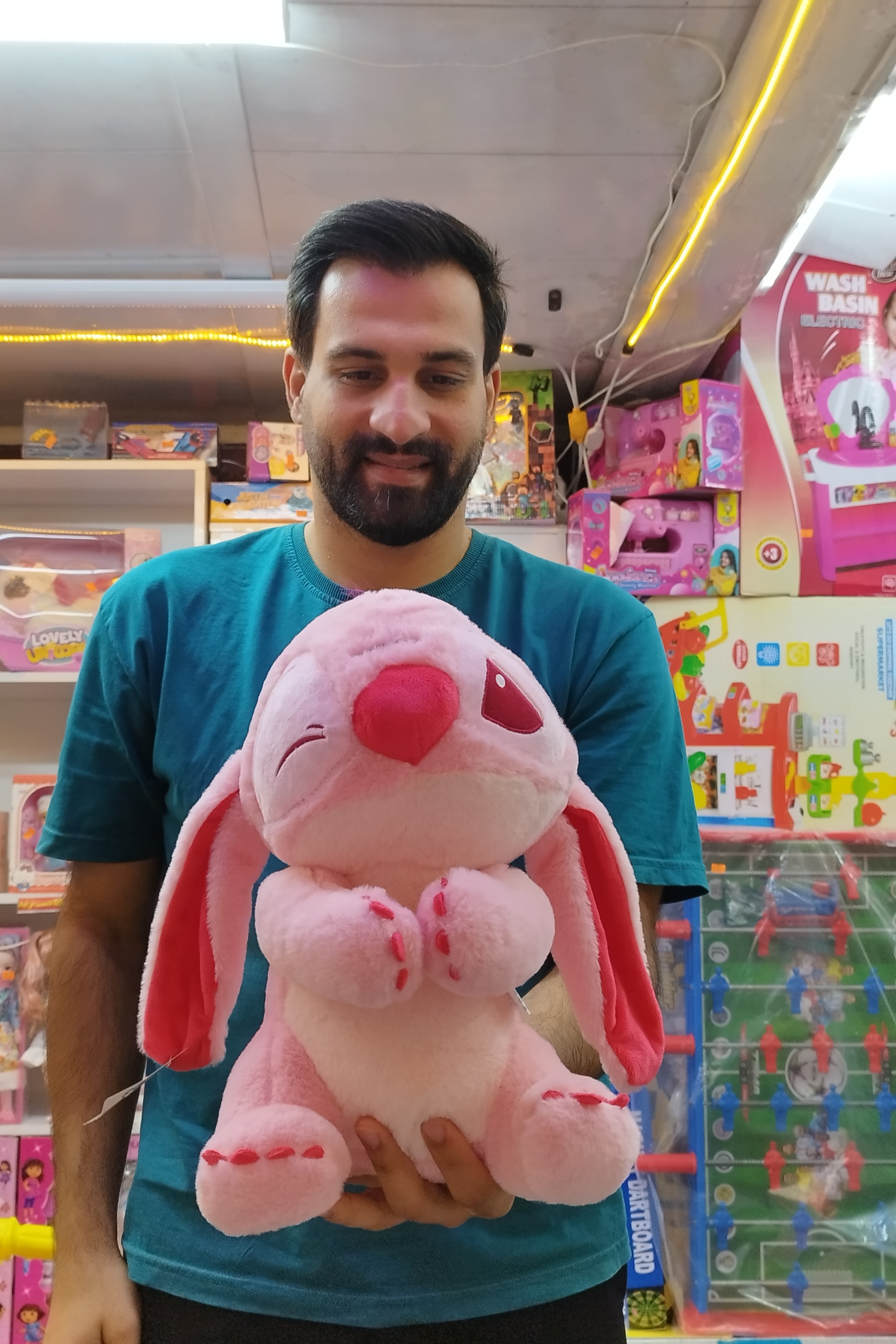 عروسک استیج صورتی ( آنجل ) اورجینال 40 سانت