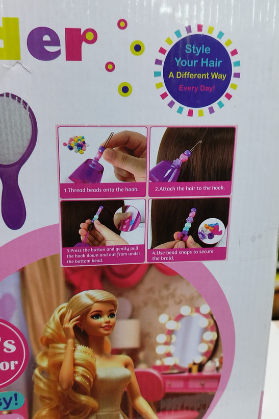 پک بافت مو و دستبند ساز خارجی مدل Hair Beader