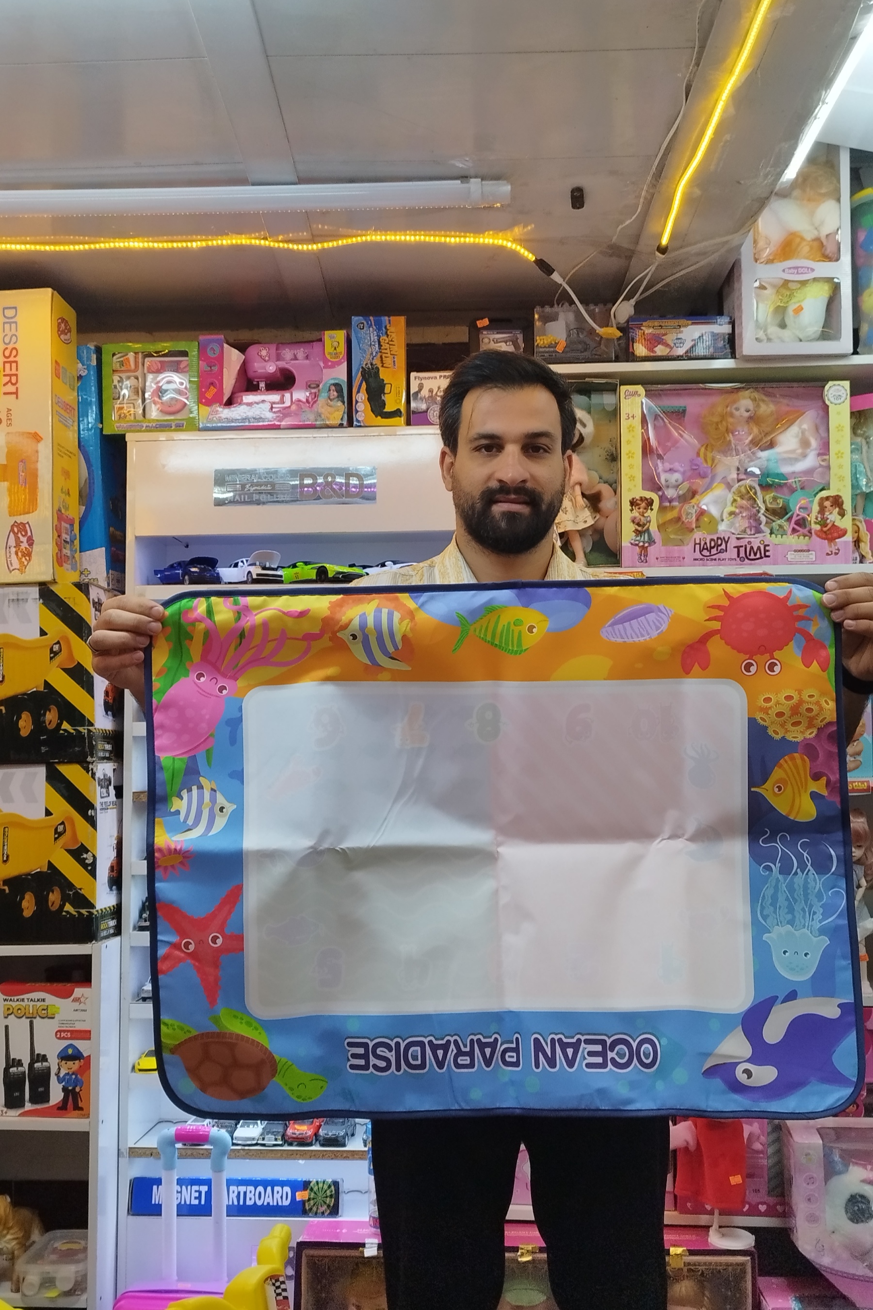 سفره  نقاشی  جادویی با آب کودک مدل مجیک واتر بزرگ اورجینال